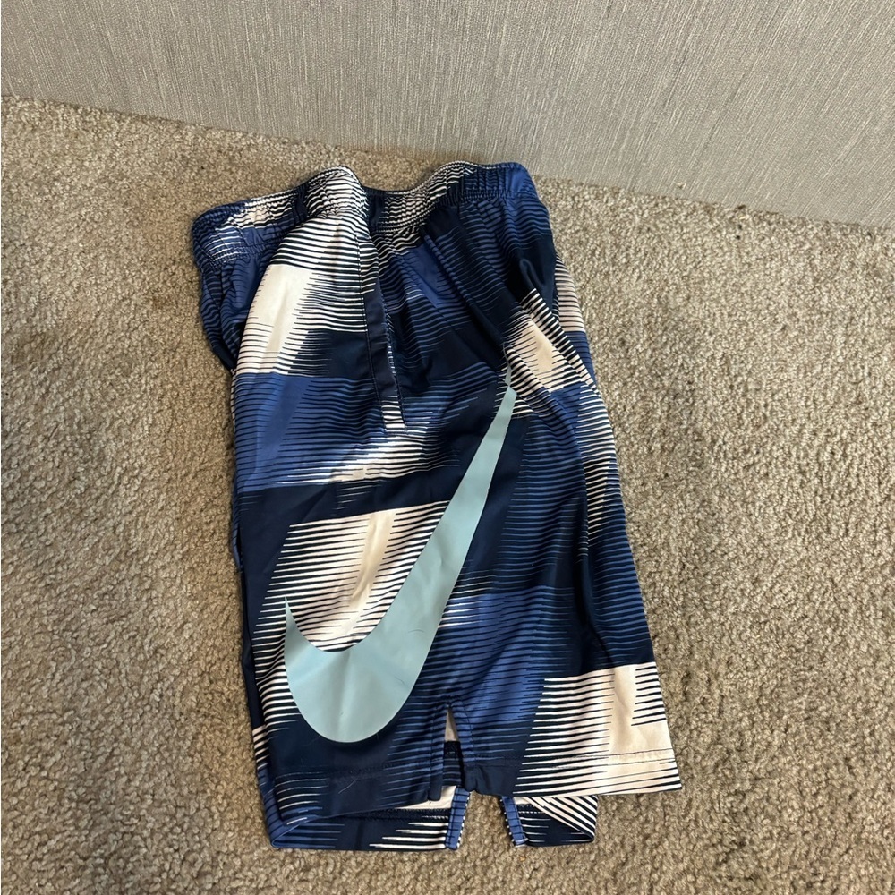 Navy blue Nike shorts